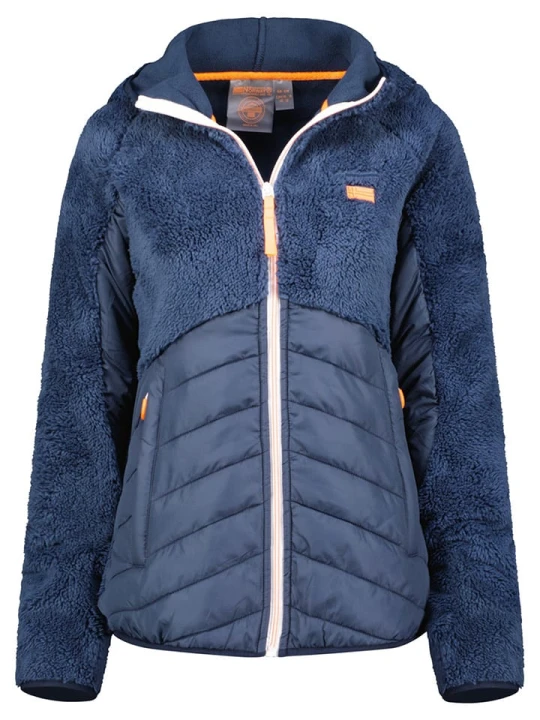 Zdjęcie produktu Geographical Norway Kurtka polarowa "Trema" w kolorze granatowym rozmiar: M