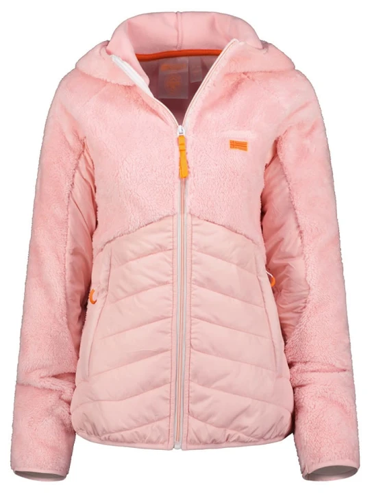 Zdjęcie produktu Geographical Norway Kurtka polarowa "Trema" w kolorze jasnoróżowym rozmiar: L