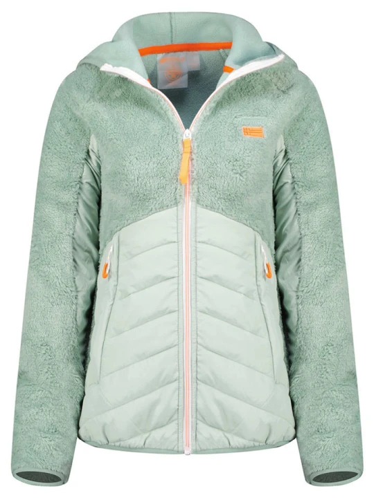 Zdjęcie produktu Geographical Norway Kurtka polarowa "Trema" w kolorze miętowym rozmiar: L