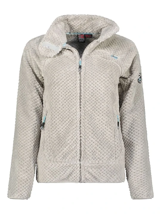 Zdjęcie produktu Geographical Norway Kurtka polarowa "Tropezienne" w kolorze szarym rozmiar: 176