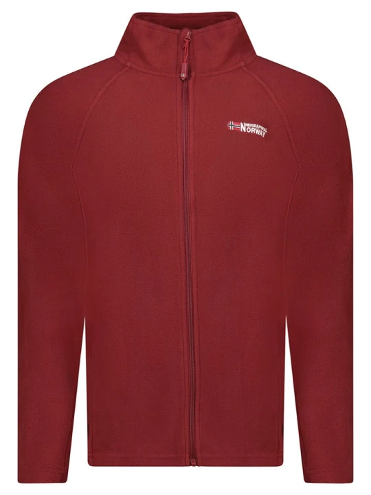 Zdjęcie produktu Geographical Norway Kurtka polarowa "Tug" w kolorze bordowym rozmiar: XL