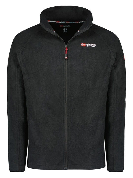 Zdjęcie produktu Geographical Norway Kurtka polarowa "Tug" w kolorze czarnym rozmiar: 3XL