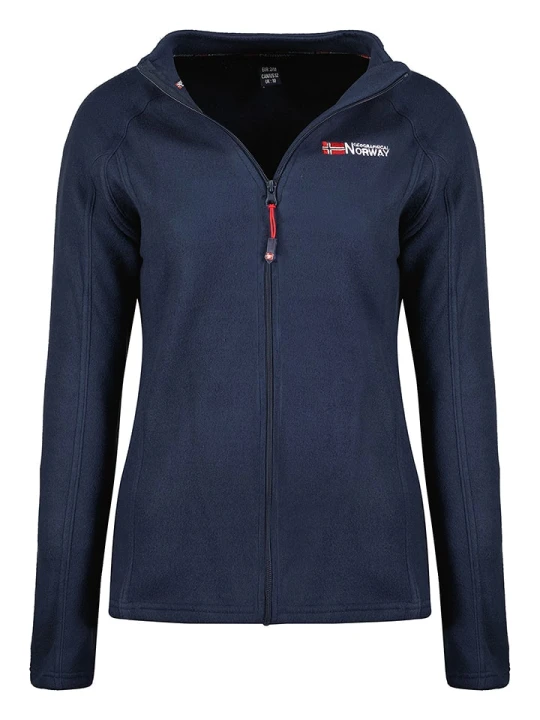 Zdjęcie produktu Geographical Norway Kurtka polarowa "Tug" w kolorze granatowym rozmiar: M
