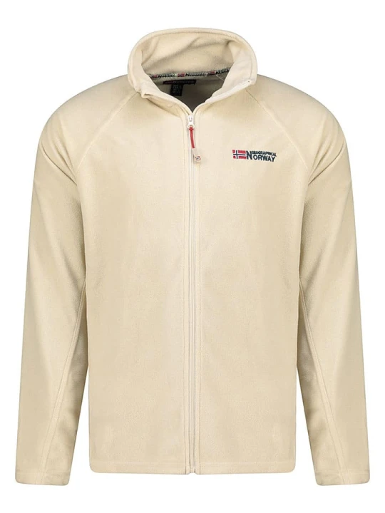 Zdjęcie produktu Geographical Norway Kurtka polarowa "Tug" w kolorze kremowym rozmiar: XXL