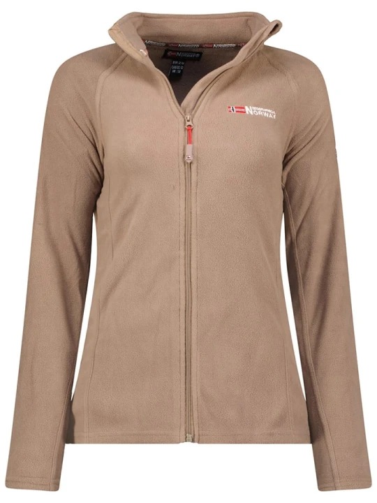 Zdjęcie produktu Geographical Norway Kurtka polarowa "Tug" w kolorze szarobrązowym rozmiar: XL