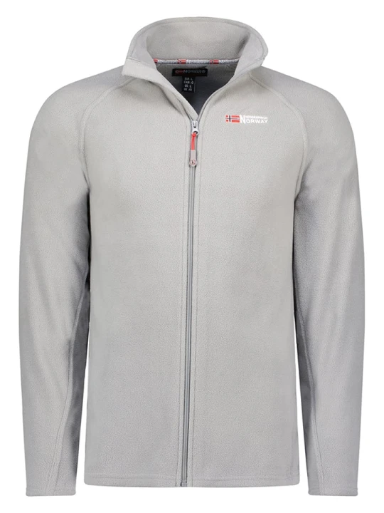 Zdjęcie produktu Geographical Norway Kurtka polarowa "Tug" w kolorze szarym rozmiar: 176