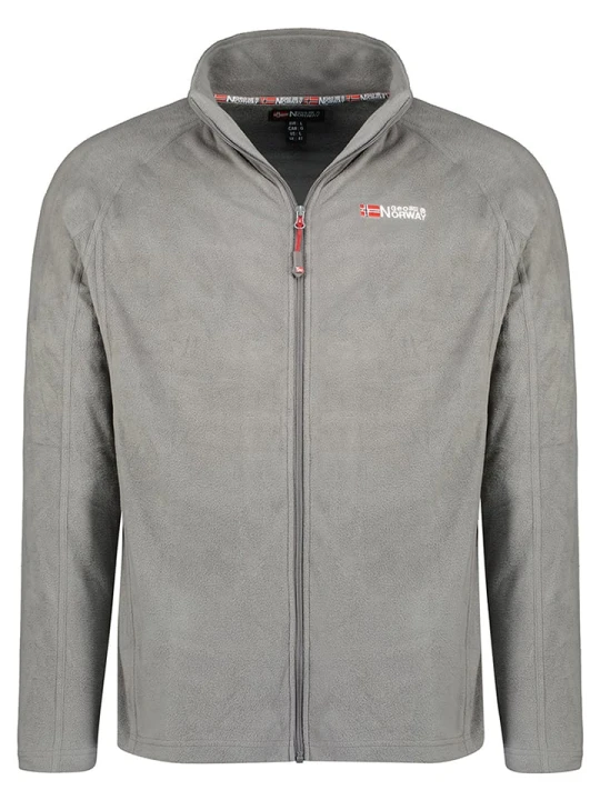 Zdjęcie produktu Geographical Norway Kurtka polarowa "Tug" w kolorze szarym rozmiar: S