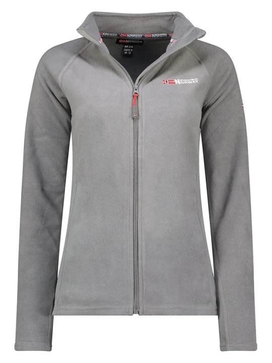 Zdjęcie produktu Geographical Norway Kurtka polarowa "Tug" w kolorze szarym rozmiar: XXL