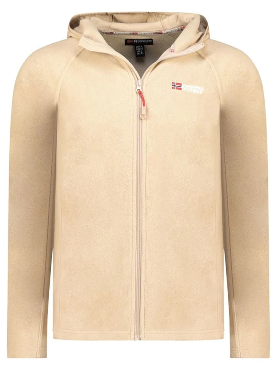 Zdjęcie produktu Geographical Norway Kurtka polarowa "Tugood" w kolorze beżowym rozmiar: M