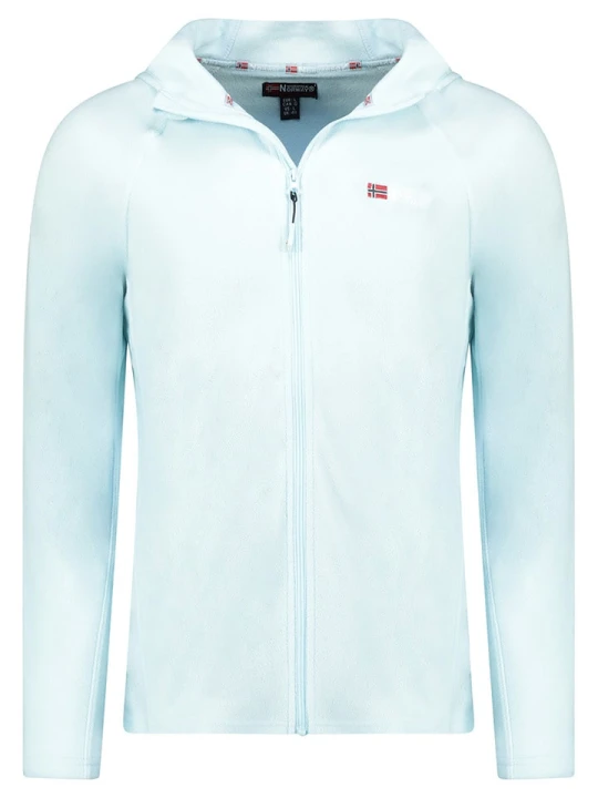 Zdjęcie produktu Geographical Norway Kurtka polarowa "Tugood" w kolorze błękitnym rozmiar: L