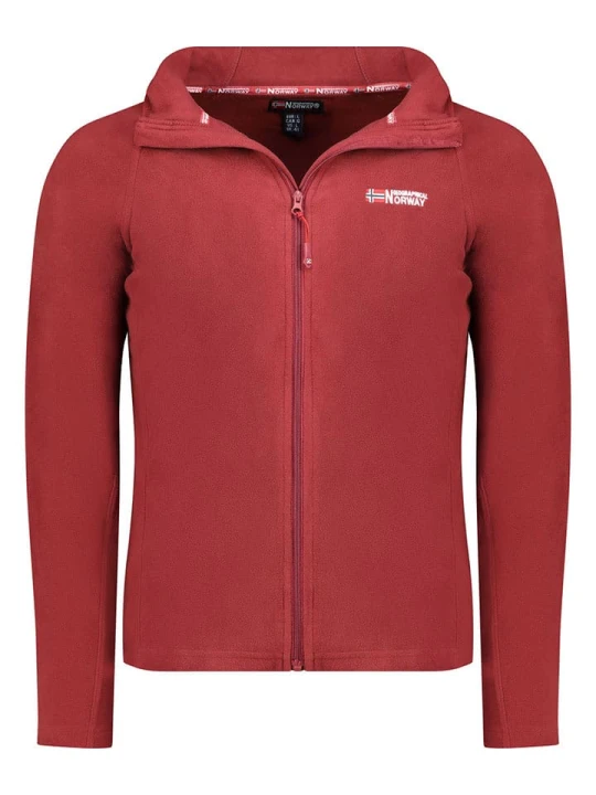 Zdjęcie produktu Geographical Norway Kurtka polarowa "Tugood" w kolorze bordowym rozmiar: XXL