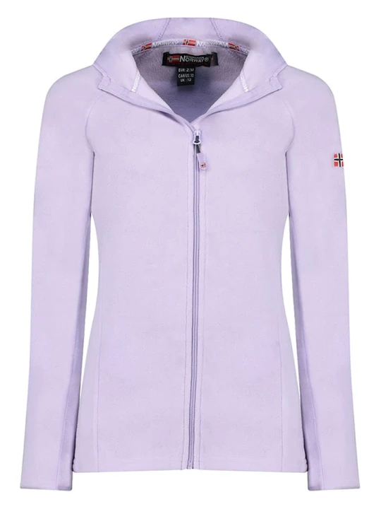 Zdjęcie produktu Geographical Norway Kurtka polarowa "Tugood" w kolorze fioletowym rozmiar: 152
