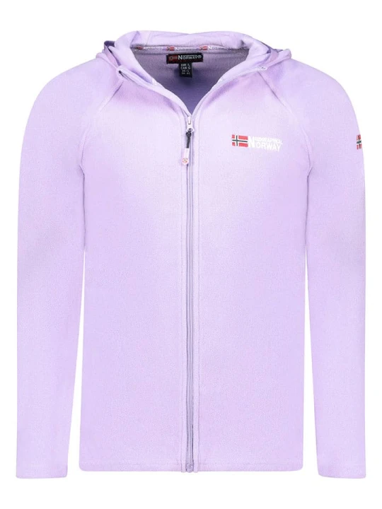 Zdjęcie produktu Geographical Norway Kurtka polarowa "Tugood" w kolorze fioletowym rozmiar: L