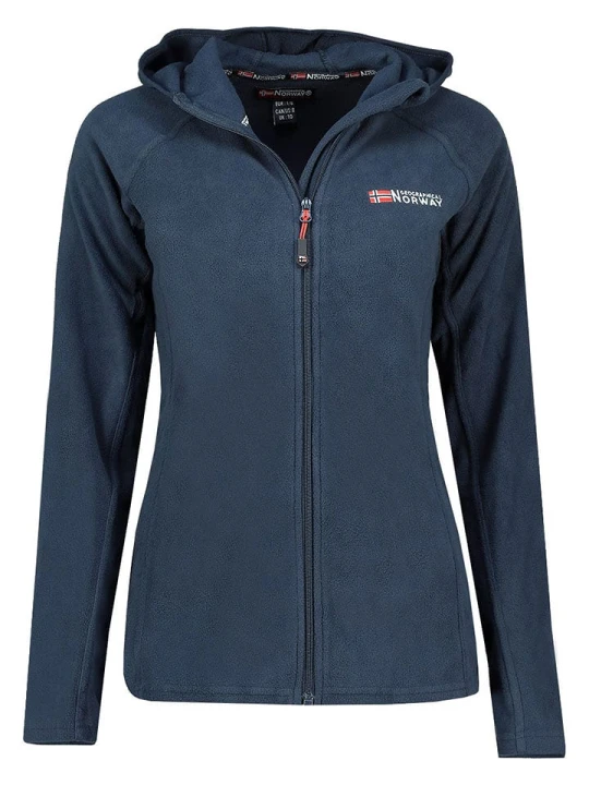Zdjęcie produktu Geographical Norway Kurtka polarowa "Tugood" w kolorze granatowym rozmiar: XXL