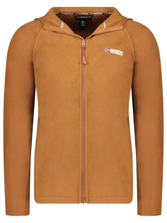 Zdjęcie produktu Geographical Norway Kurtka polarowa "Tugood" w kolorze karmelowym rozmiar: XL