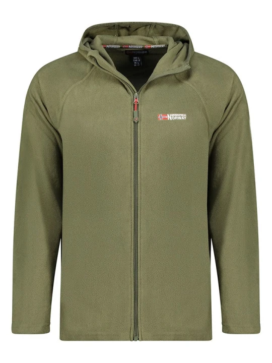 Zdjęcie produktu Geographical Norway Kurtka polarowa "Tugood" w kolorze khaki rozmiar: 3XL