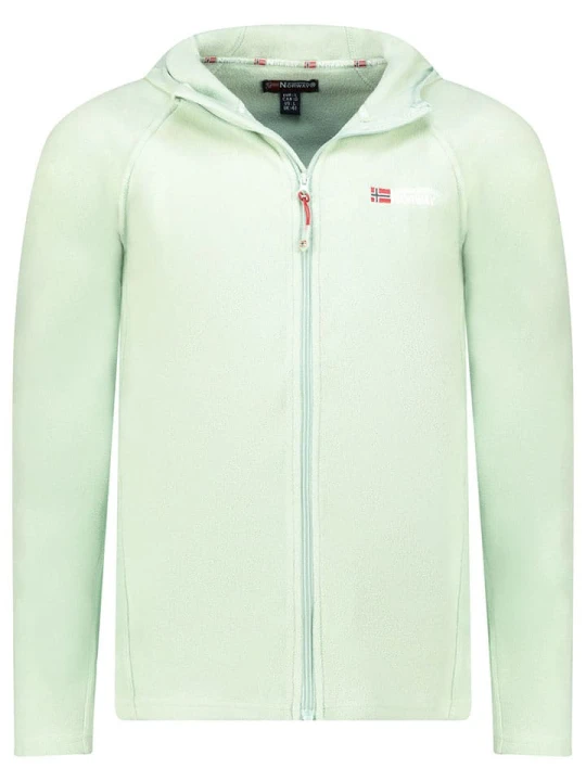 Zdjęcie produktu Geographical Norway Kurtka polarowa "Tugood" w kolorze miętowym rozmiar: XL