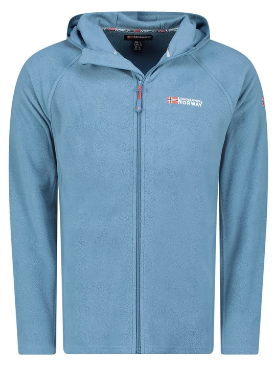 Zdjęcie produktu Geographical Norway Kurtka polarowa "Tugood" w kolorze niebieskim rozmiar: XXL