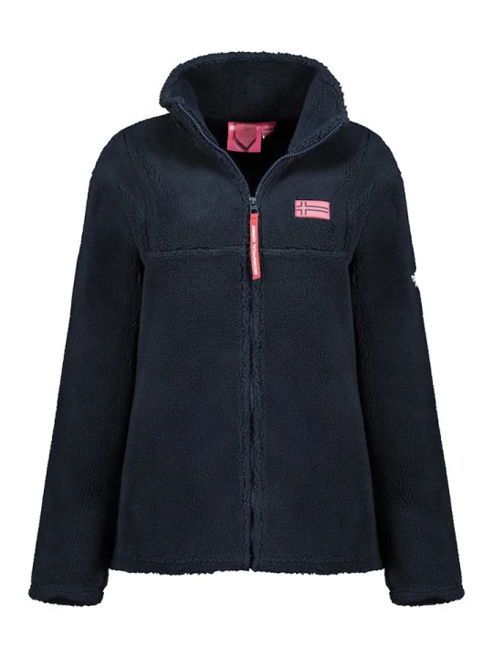 Zdjęcie produktu Geographical Norway Kurtka polarowa "Udolce" w kolorze granatowym rozmiar: L
