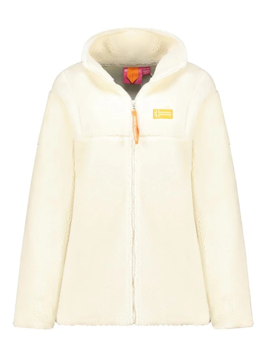 Zdjęcie produktu Geographical Norway Kurtka polarowa "Udolce" w kolorze kremowym rozmiar: S