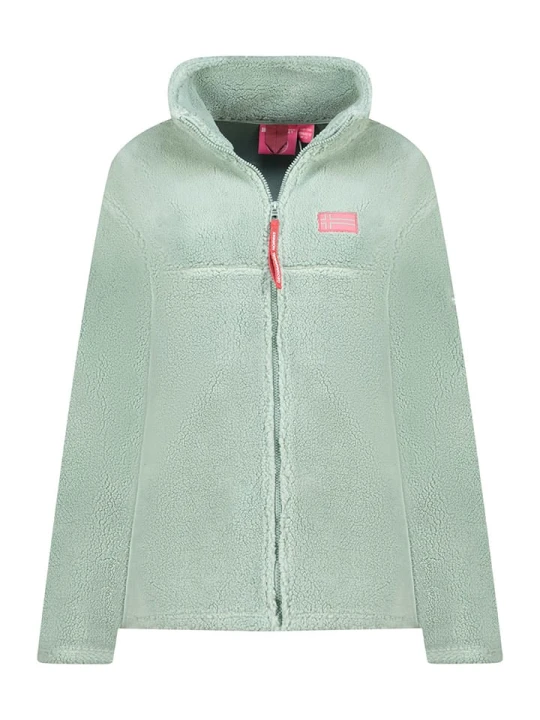 Zdjęcie produktu Geographical Norway Kurtka polarowa "Udolce" w kolorze miętowym rozmiar: XXL