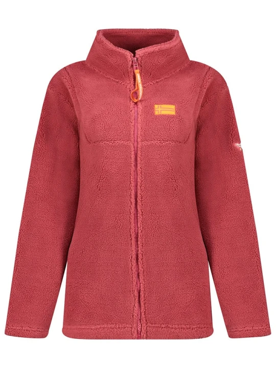 Zdjęcie produktu Geographical Norway Kurtka polarowa "Udolce" w kolorze różowym rozmiar: S