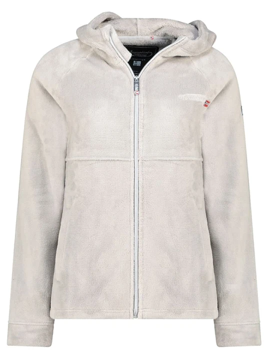 Zdjęcie produktu Geographical Norway Kurtka polarowa "Ulotta" w kolorze jasnoszarym rozmiar: XL