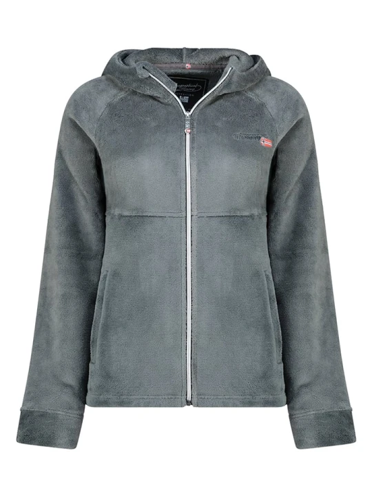 Zdjęcie produktu Geographical Norway Kurtka polarowa "Ulotta" w kolorze szarym rozmiar: S