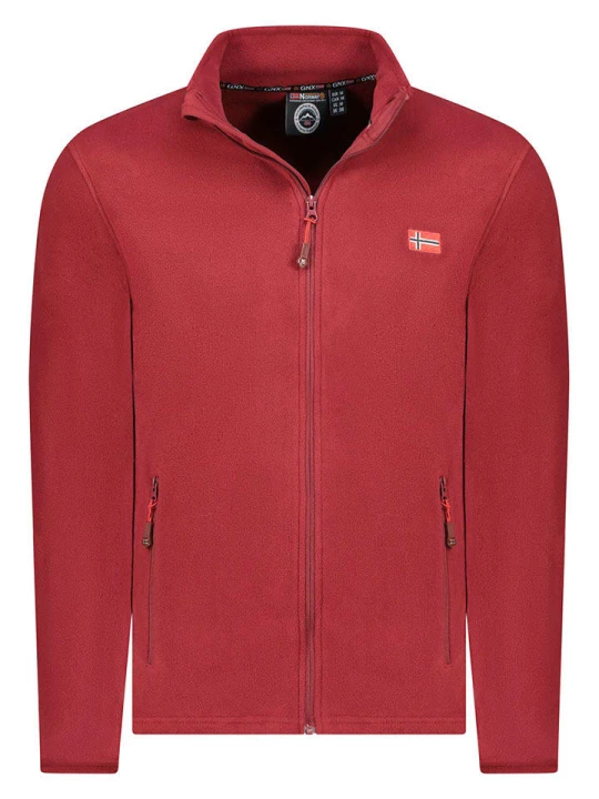 Zdjęcie produktu Geographical Norway Kurtka polarowa "Ulysse" w kolorze bordowym rozmiar: M