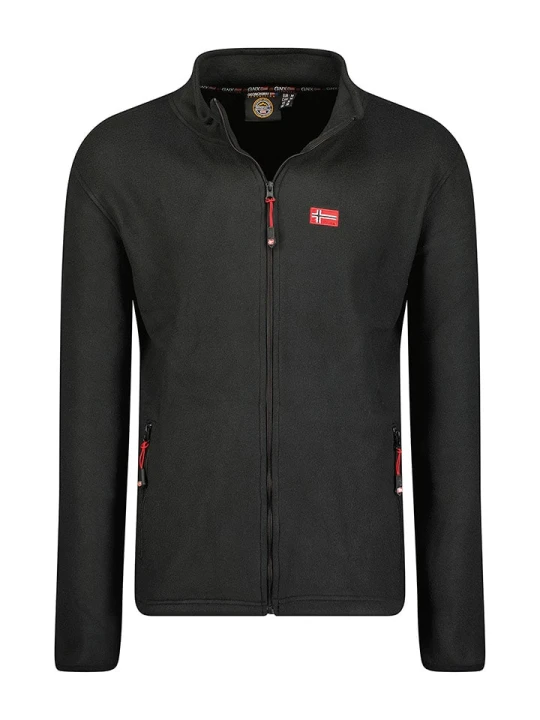 Zdjęcie produktu Geographical Norway Kurtka polarowa "Ulysse" w kolorze czarnym rozmiar: 3XL