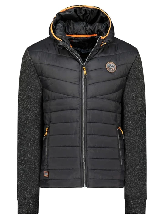 Zdjęcie produktu Geographical Norway Kurtka polarowa "Ummos" w kolorze czarnym rozmiar: S