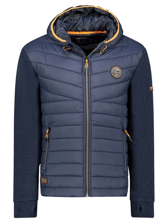 Zdjęcie produktu Geographical Norway Kurtka polarowa "Ummos" w kolorze granatowym rozmiar: XXL