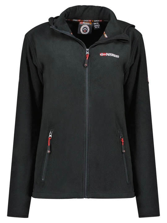 Zdjęcie produktu Geographical Norway Kurtka polarowa "Unicia" w kolorze czarnym rozmiar: XXL