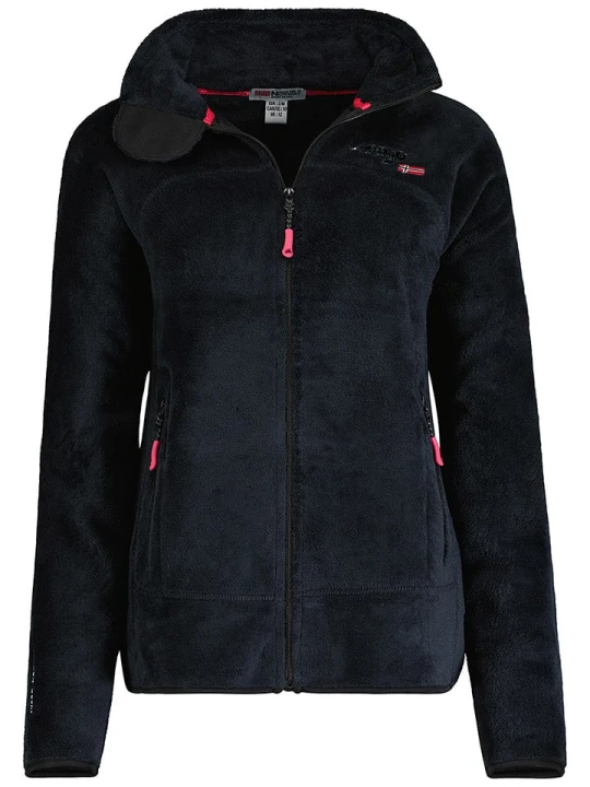 Zdjęcie produktu Geographical Norway Kurtka polarowa "Upaline" w kolorze czarnym rozmiar: 128