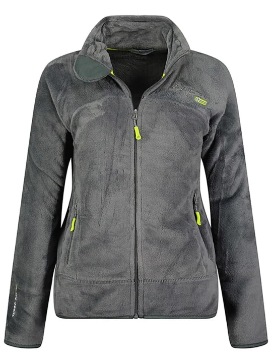Zdjęcie produktu Geographical Norway Kurtka polarowa "Upaline" w kolorze szarym rozmiar: XXL