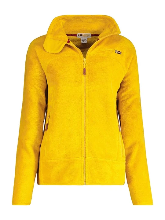 Zdjęcie produktu Geographical Norway Kurtka polarowa "Upaline" w kolorze żółtym rozmiar: 140