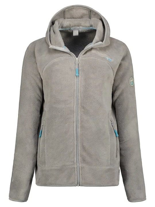Zdjęcie produktu Geographical Norway Kurtka polarowa "Upalood" w kolorze jasnoszarym rozmiar: XL