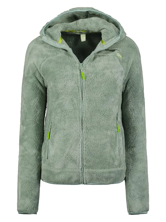 Zdjęcie produktu Geographical Norway Kurtka polarowa "Upalood" w kolorze miętowym rozmiar: XXL