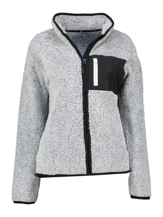 Zdjęcie produktu Geographical Norway Kurtka polarowa "Upecious" w kolorze szarym rozmiar: XL