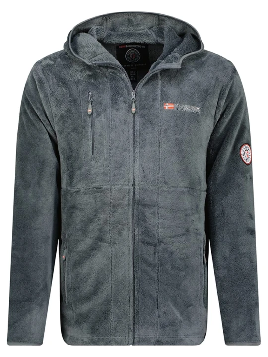 Zdjęcie produktu Geographical Norway Kurtka polarowa "Upload" w kolorze antracytowym rozmiar: 128
