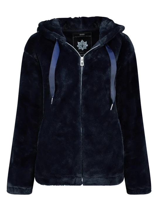 Zdjęcie produktu Geographical Norway Kurtka polarowa "Urose" w kolorze granatowym rozmiar: L