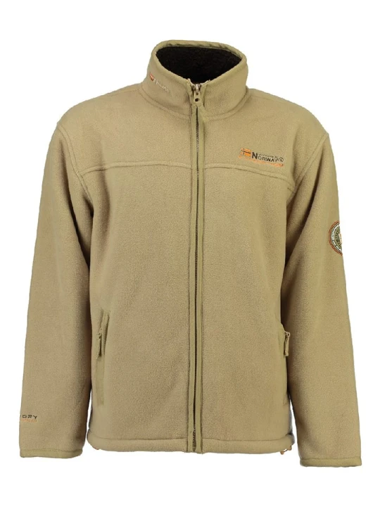 Zdjęcie produktu Geographical Norway Kurtka polarowa "Usine" w kolorze beżowym rozmiar: S