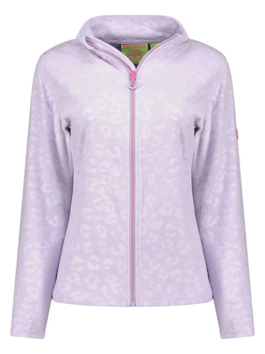Zdjęcie produktu Geographical Norway Kurtka polarowa w kolorze lawendowym rozmiar: L