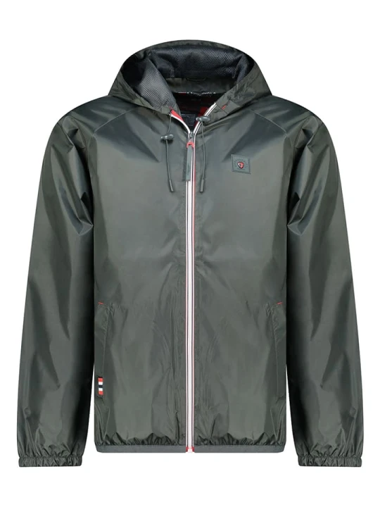 Zdjęcie produktu Geographical Norway Kurtka przeciwdeszczowa "Boatom" w kolorze antracytowym rozmiar: S