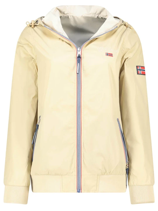 Zdjęcie produktu Geographical Norway Kurtka przejściowa "Arrival" w kolorze beżowym rozmiar: S