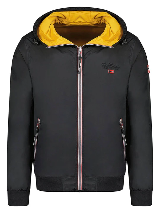 Zdjęcie produktu Geographical Norway Kurtka przejściowa "Arrivial" w kolorze czarno-żółtym rozmiar: 128