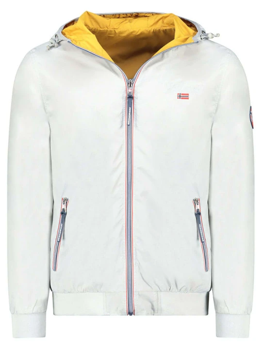 Zdjęcie produktu Geographical Norway Kurtka przejściowa "Arrivial" w kolorze jasnoszarym rozmiar: 128