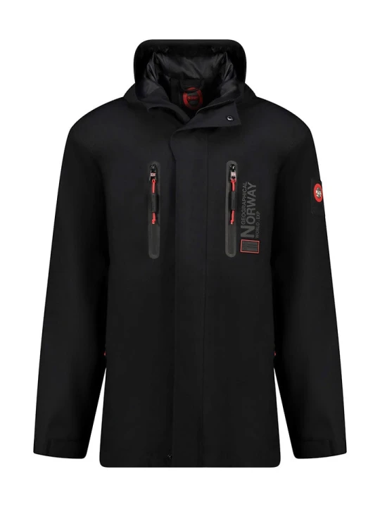 Zdjęcie produktu Geographical Norway Kurtka przejściowa "Ayoube" w kolorze czarnym rozmiar: 3XL