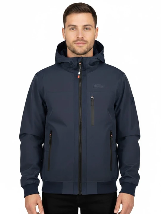 Zdjęcie produktu Geographical Norway Kurtka przejściowa "Bagamon" w kolorze granatowym rozmiar: XXL