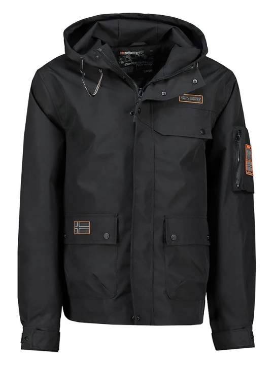 Zdjęcie produktu Geographical Norway Kurtka przejściowa "Bakirou" w kolorze czarnym rozmiar: L